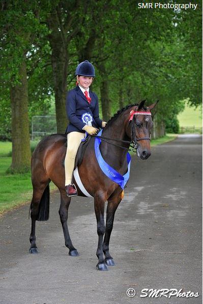 And last but not least was the turn of Newoak Flower Girl and Emma James, who pulled off a cracking performance to win the Pretty Polly Show Pony class